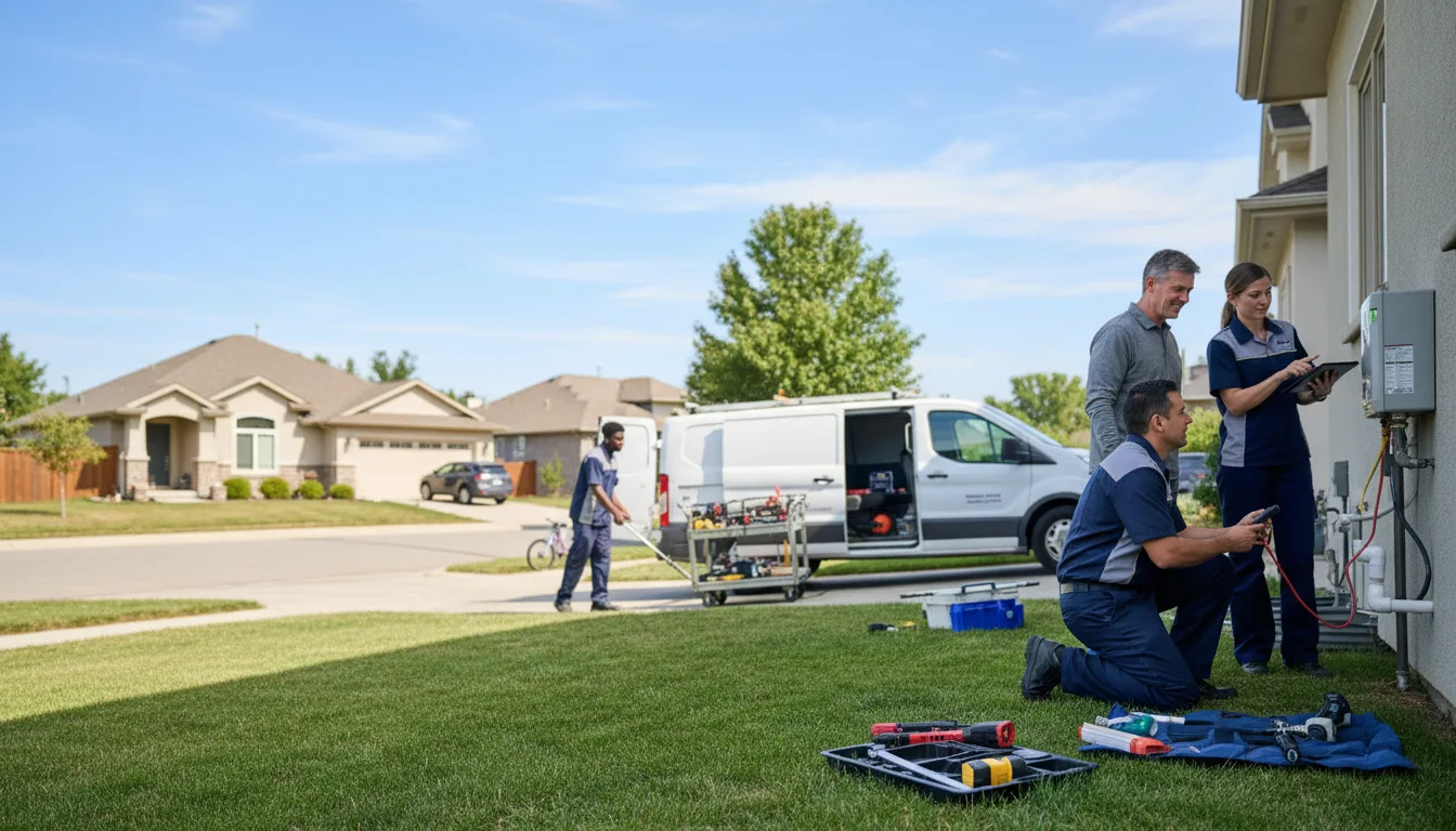 Tankless water heater service in Redfox, KY